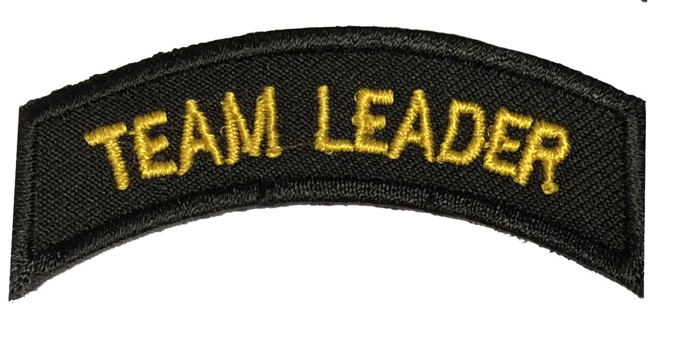 Zusatzaufnäher halbrund