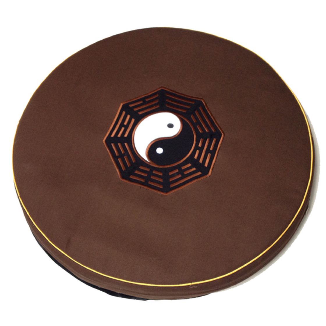 Meditationskissen Yogakissen groß 60 x 6 cm Yin Yang