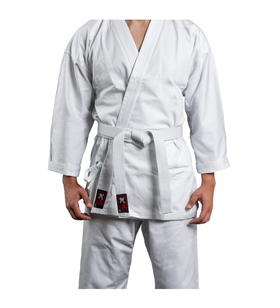 Karateanzug Budodrake Standard Qualitiy 8 oz weiß 210