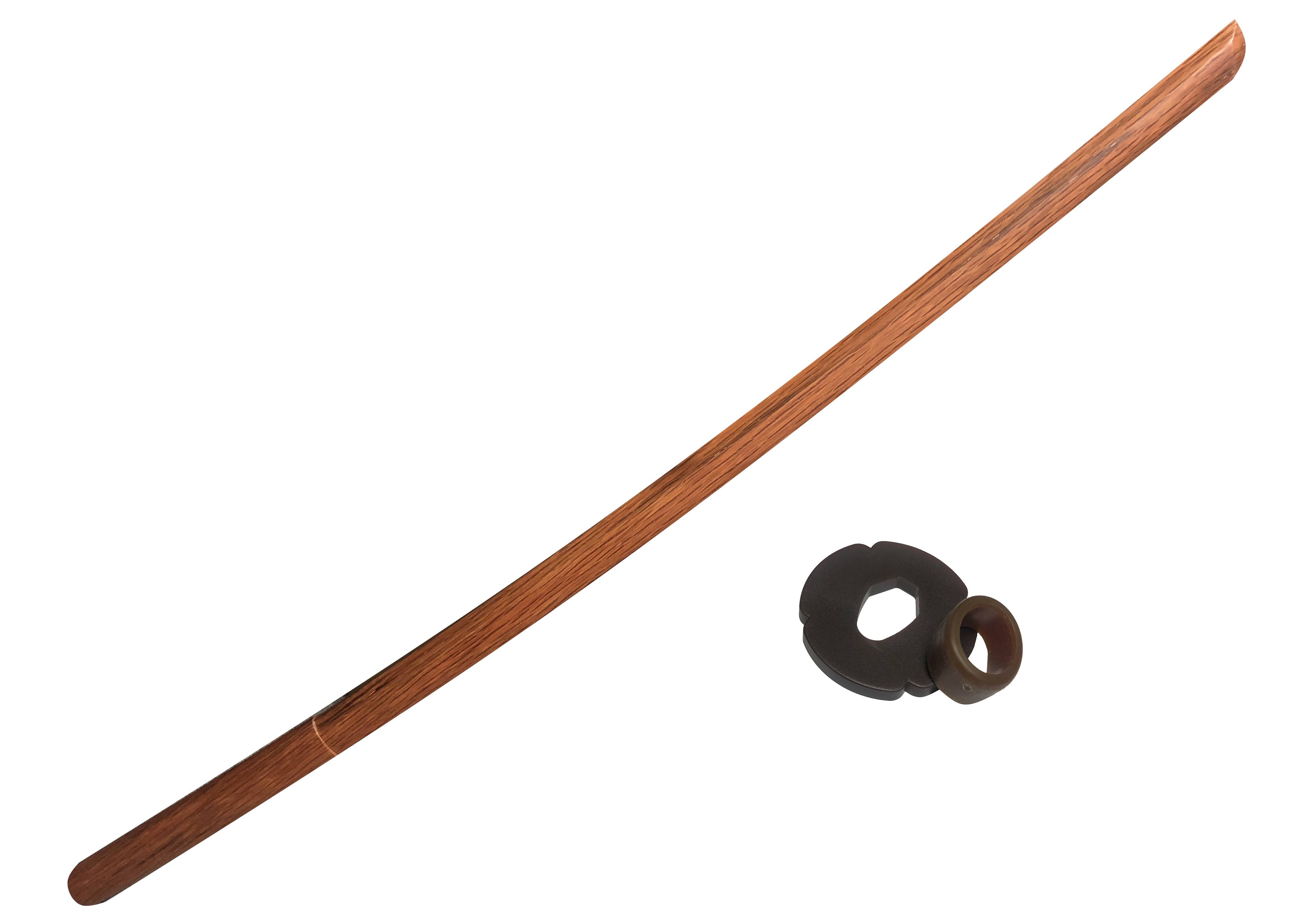 Premium Bokken 1. Class Hochwertig, Kisaki-Form, Roteiche