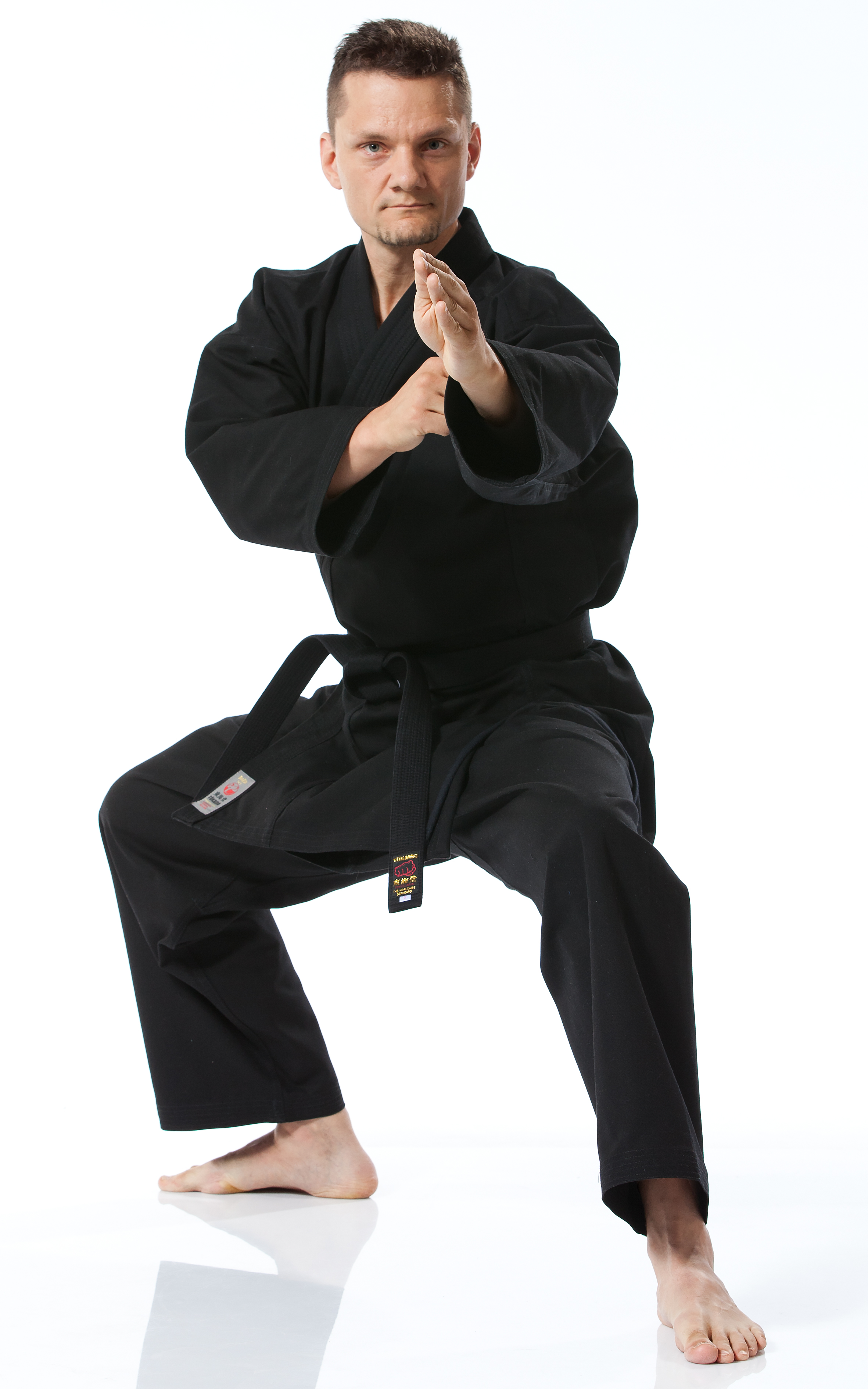 Tokaido SV- und Karateanzug Bujin Kuro schwarz
