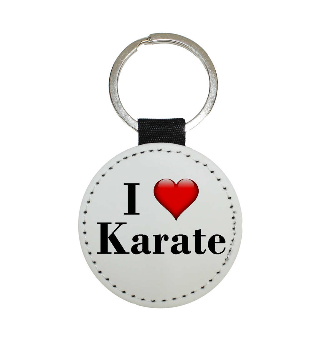 Schlüsselanhänger "I love Karate"