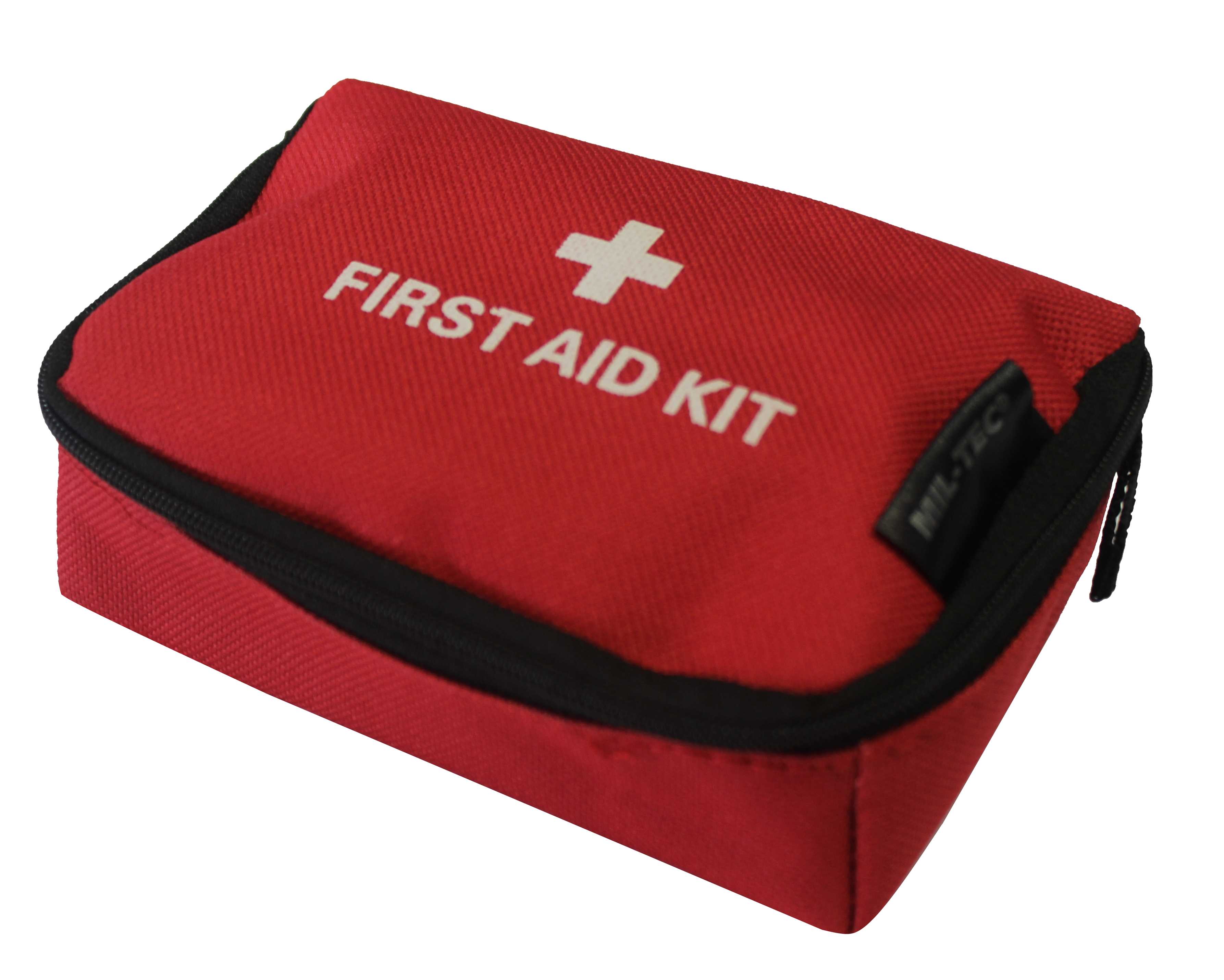 Erste Hilfe Kit rot, kleine Tasche