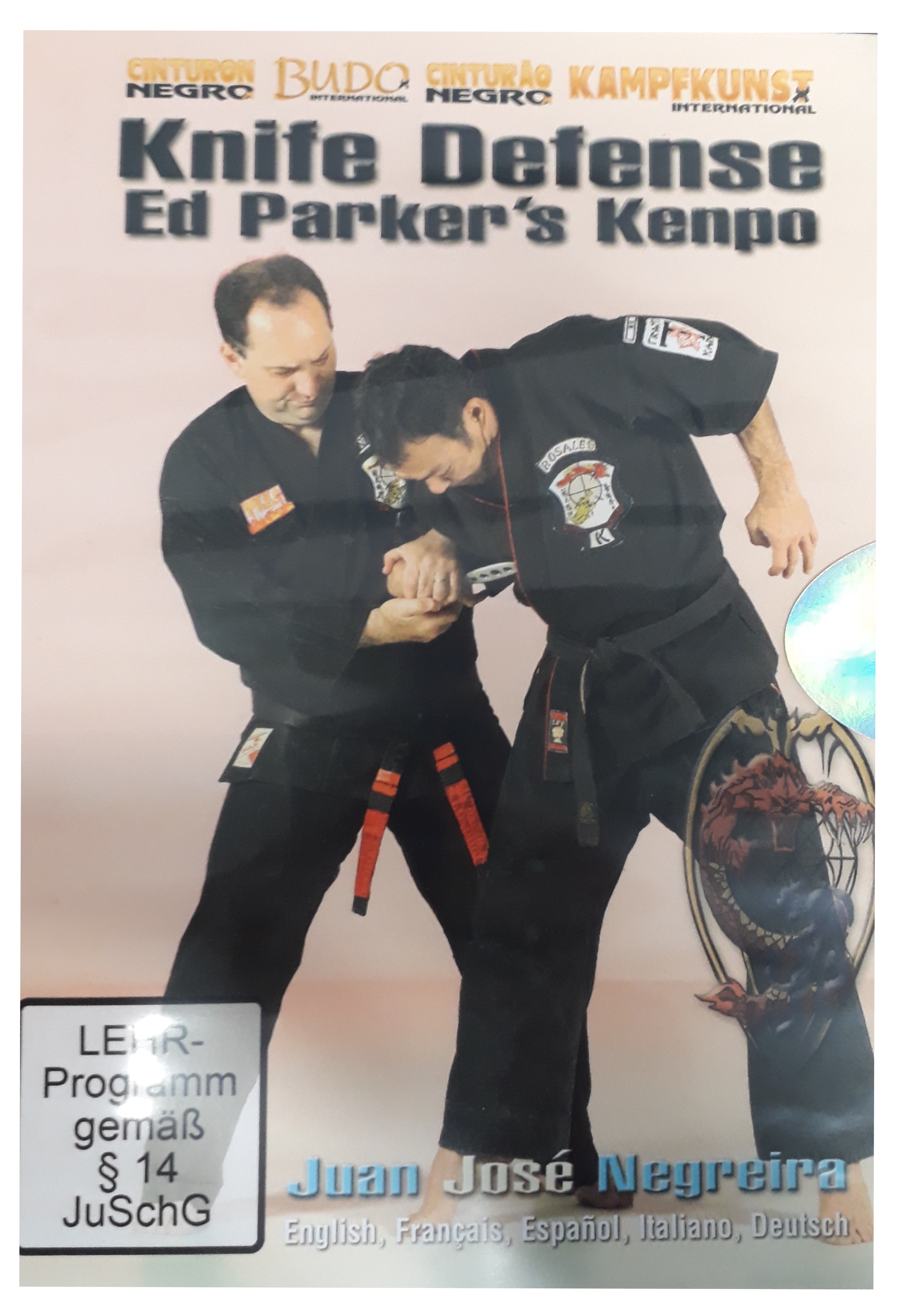 DVD Knife Defense - Ed Parkers Kenpo