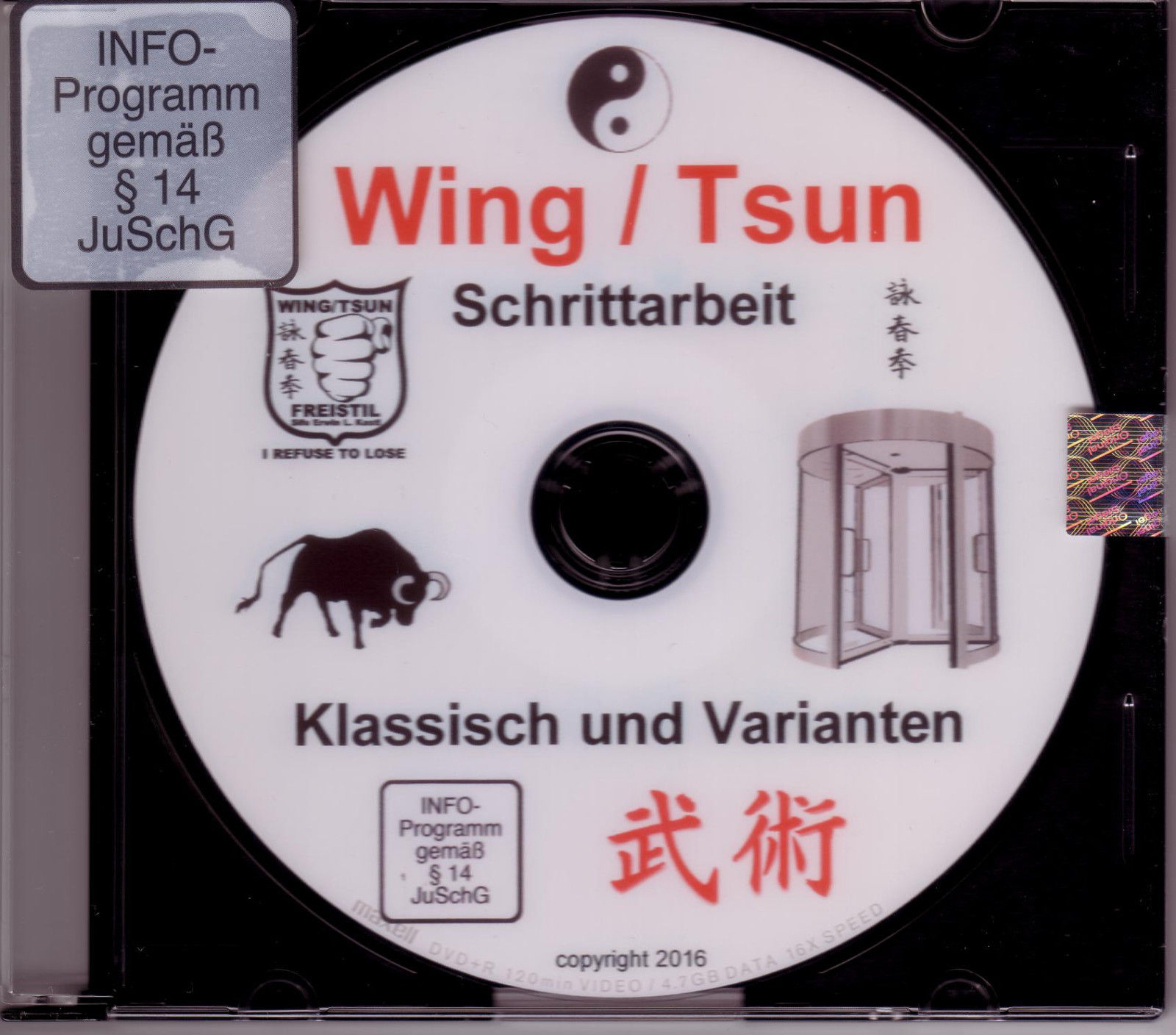 DVD Schrittarbeit im weichem Wing/Tsun