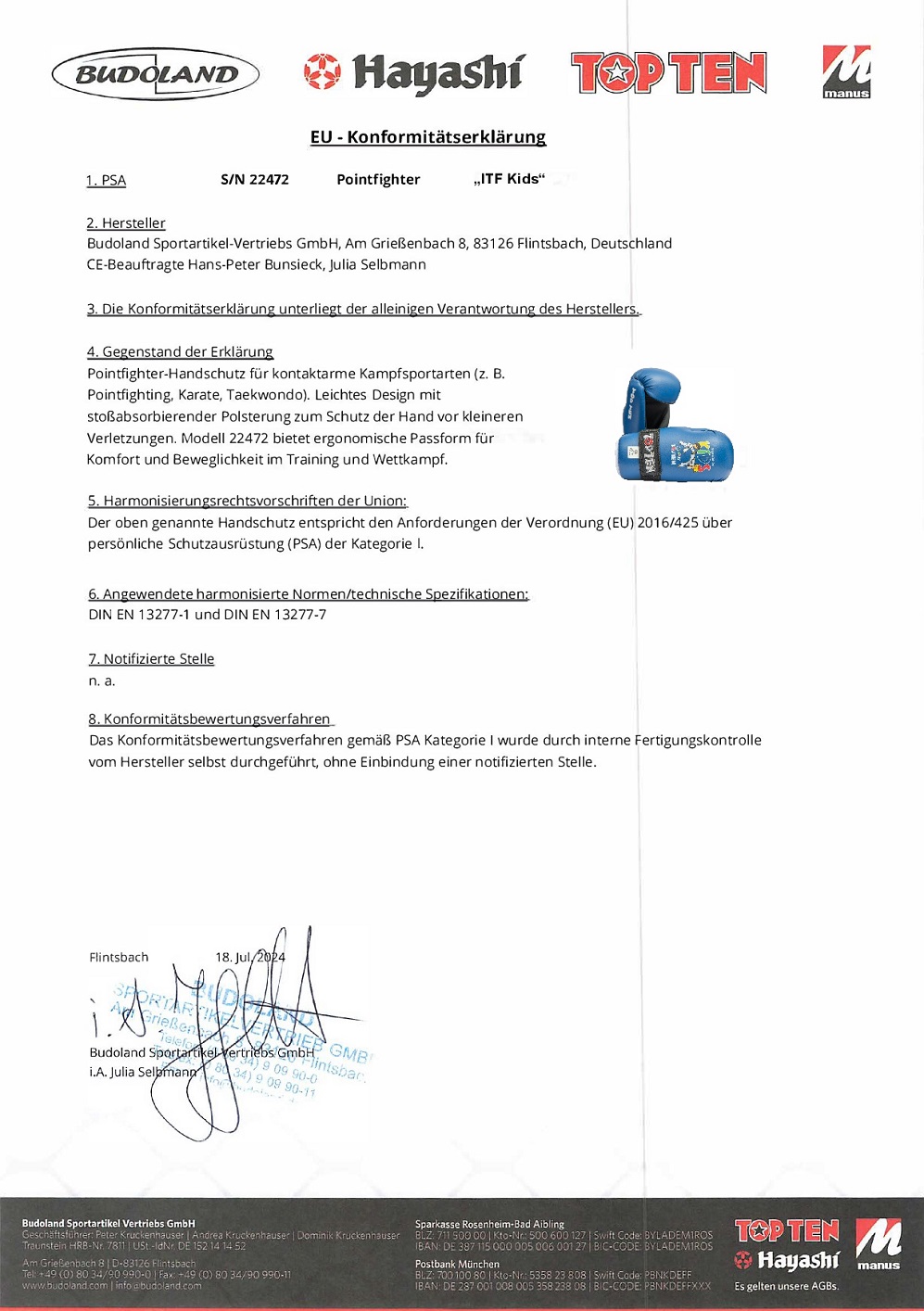 Open Hands „ITF Kids“