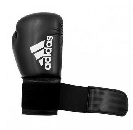 adidas Boxhandschuhe Hybrid 50, schwarz/weiß, ADIH50 14 oz