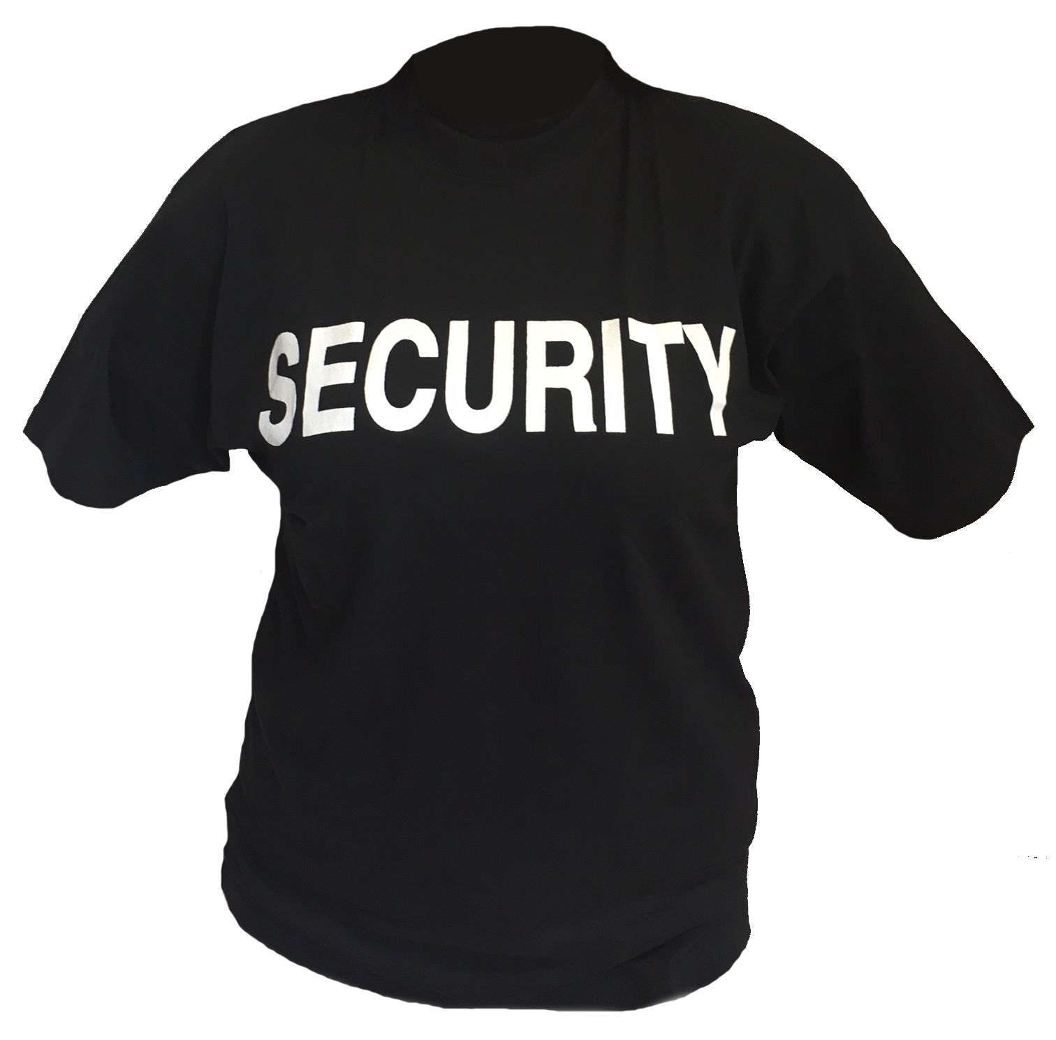 T-Shirt mit Security Aufdruck, vorne (%SALE)