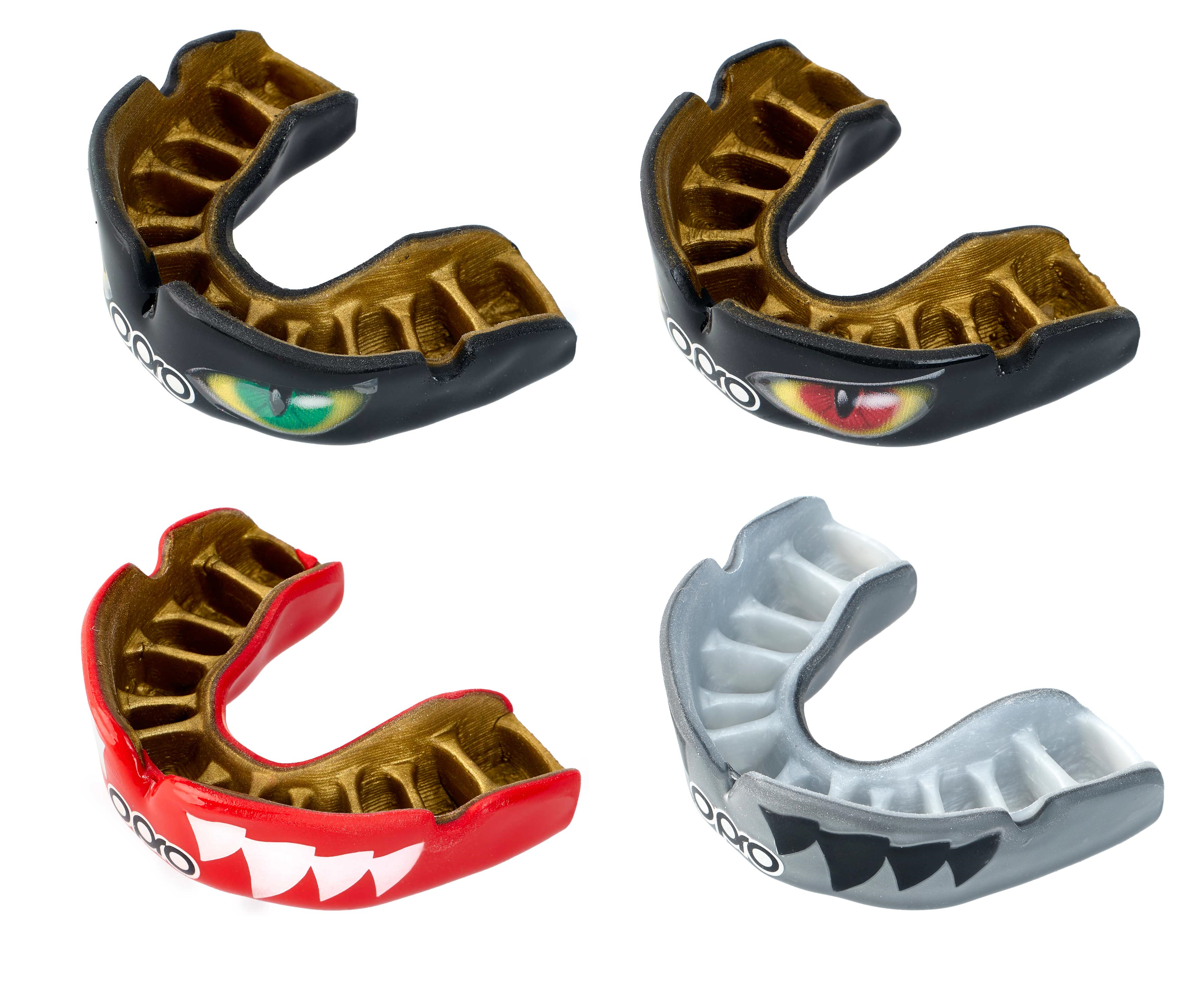 Opro Zahnschutz Power-Fit Aggression Jaws weiß