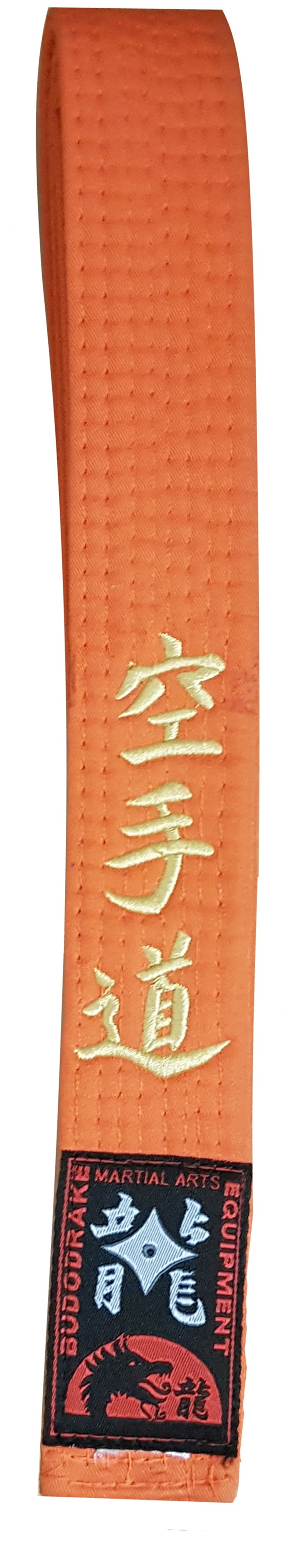 Orangegurt bestickt mit Karate-Do 260 (%SALE)