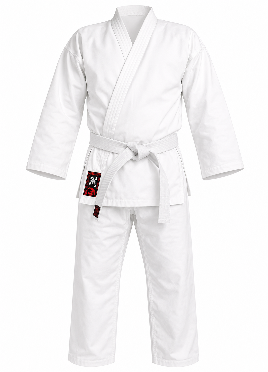 Taekwondo ANZUG Traditional mit SCHNÜRJACKE (Baumwolle)