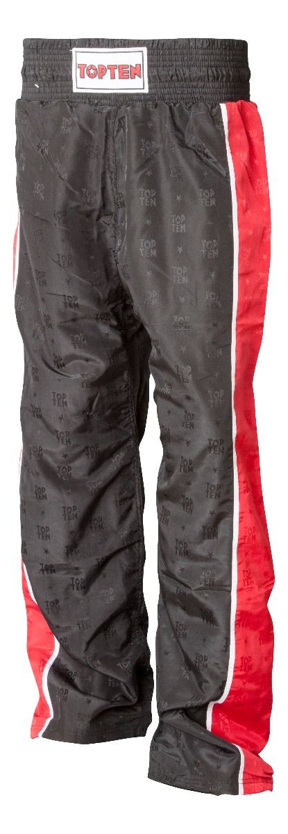 TOP TEN Kickboxhose STRIPES blau-weiss 200 / XXL