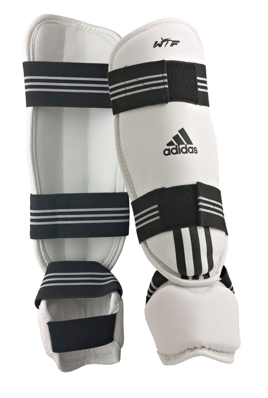 Adidas Schienbein-Spannschutz Kunstleder XL
