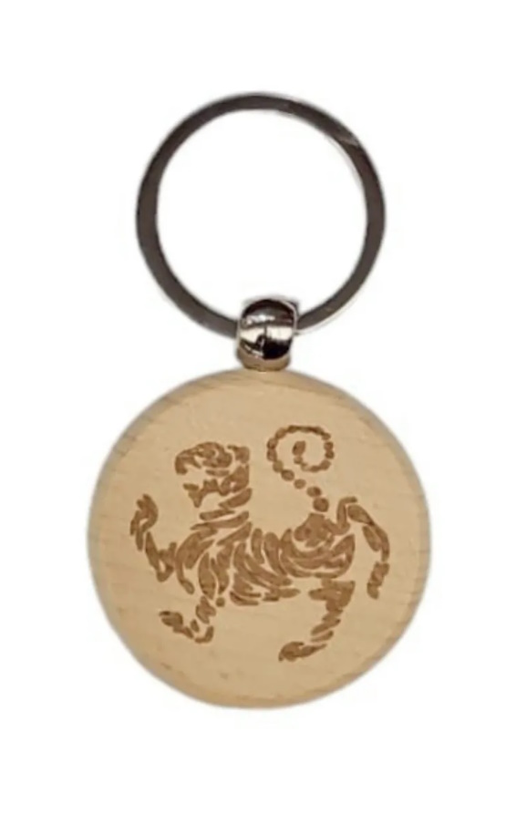 Schlüsselanhänger Shotokan aus Holz