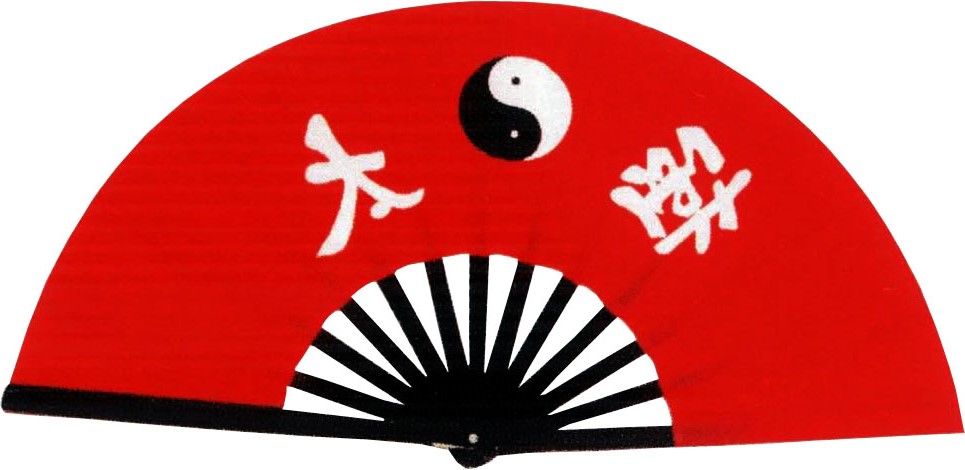 Tessen Fächer Stahl, ROT