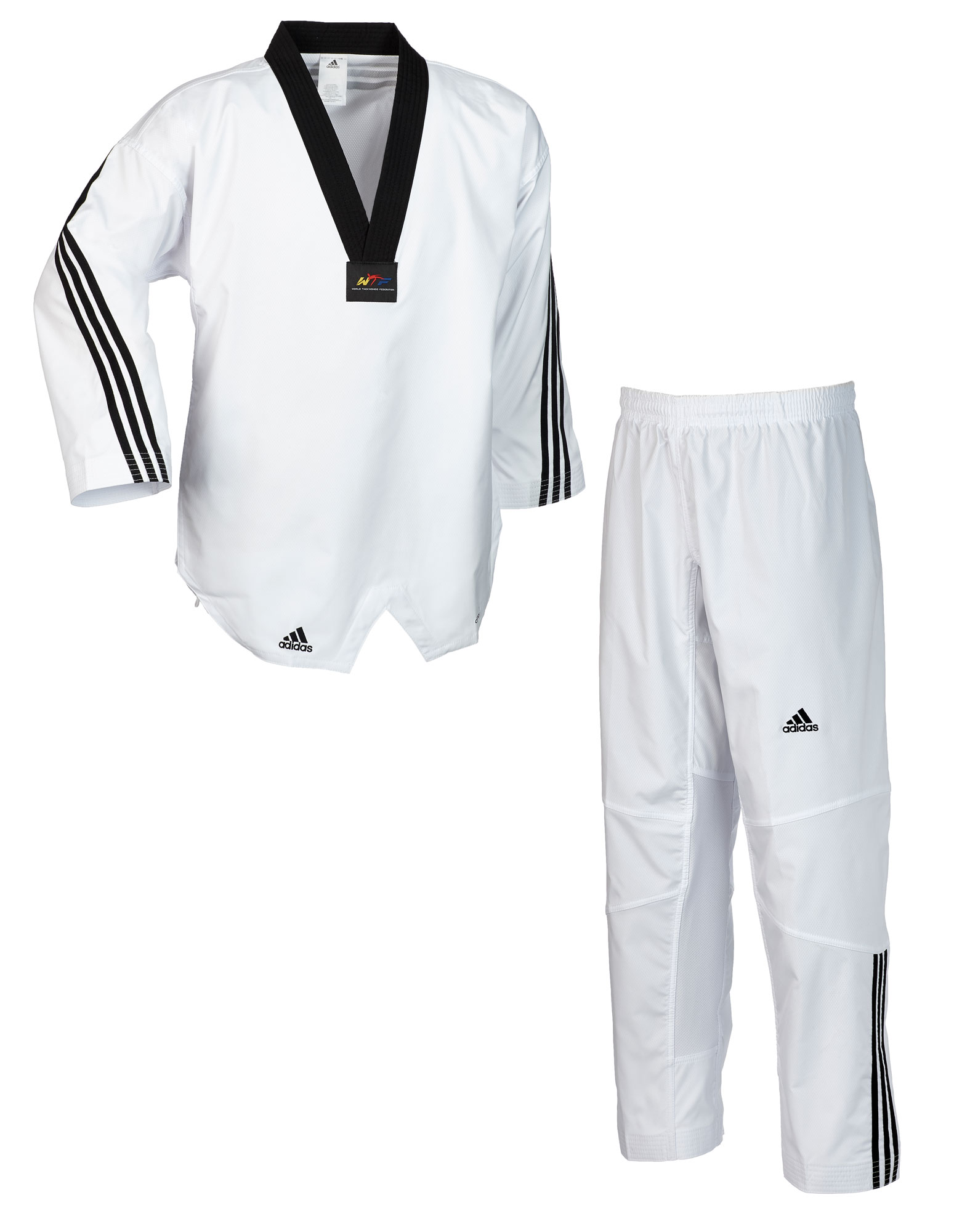 Adidas Taekwondo Anzug Adi Flex mit Streifen ADITFL02 210