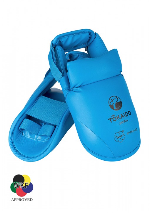 Tokaido Fußschützer blau MIT KLETT (WKF)