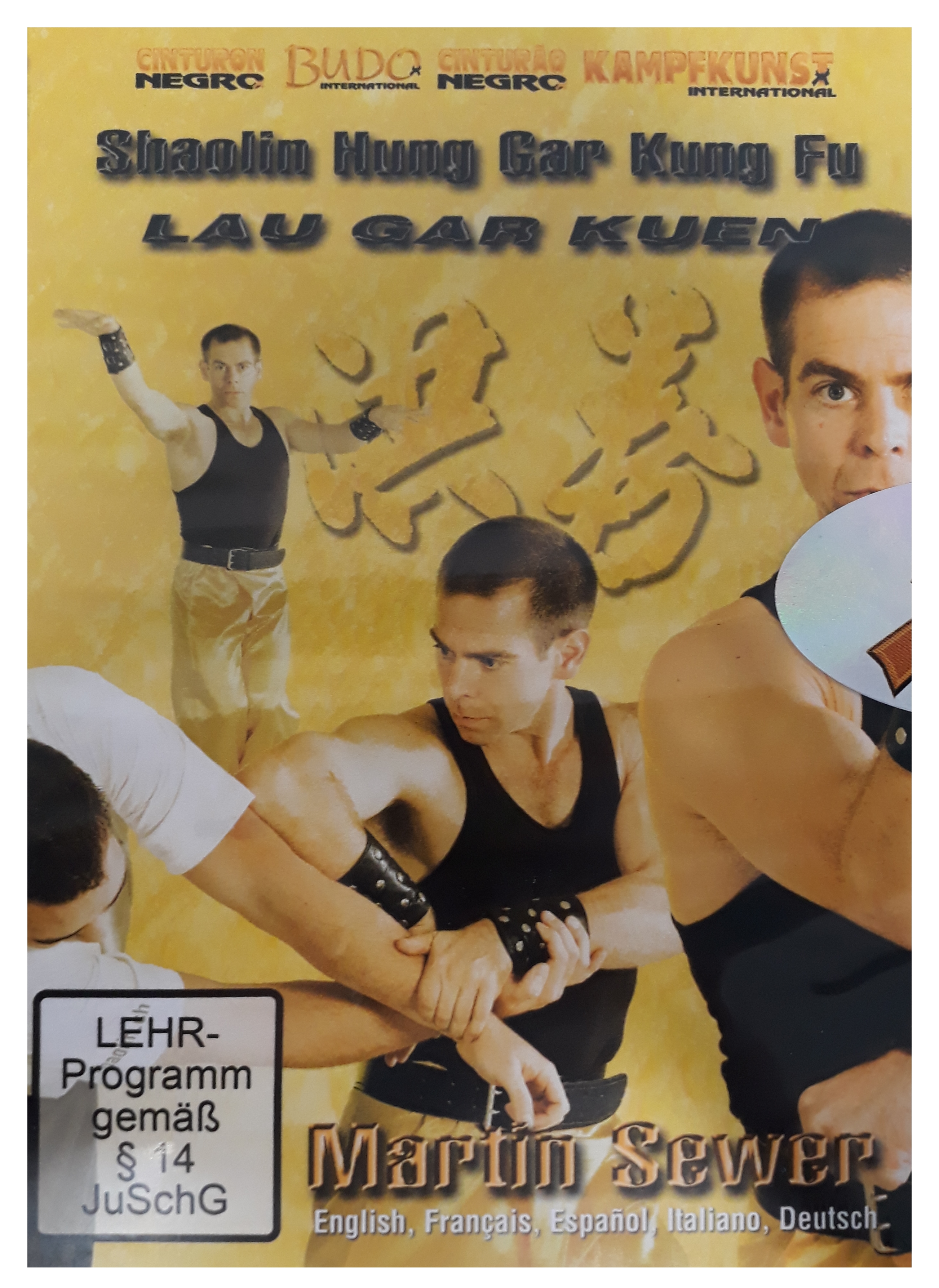 DVD Shaolin Mung Gar Kung Fu - Lau Gar Kuen