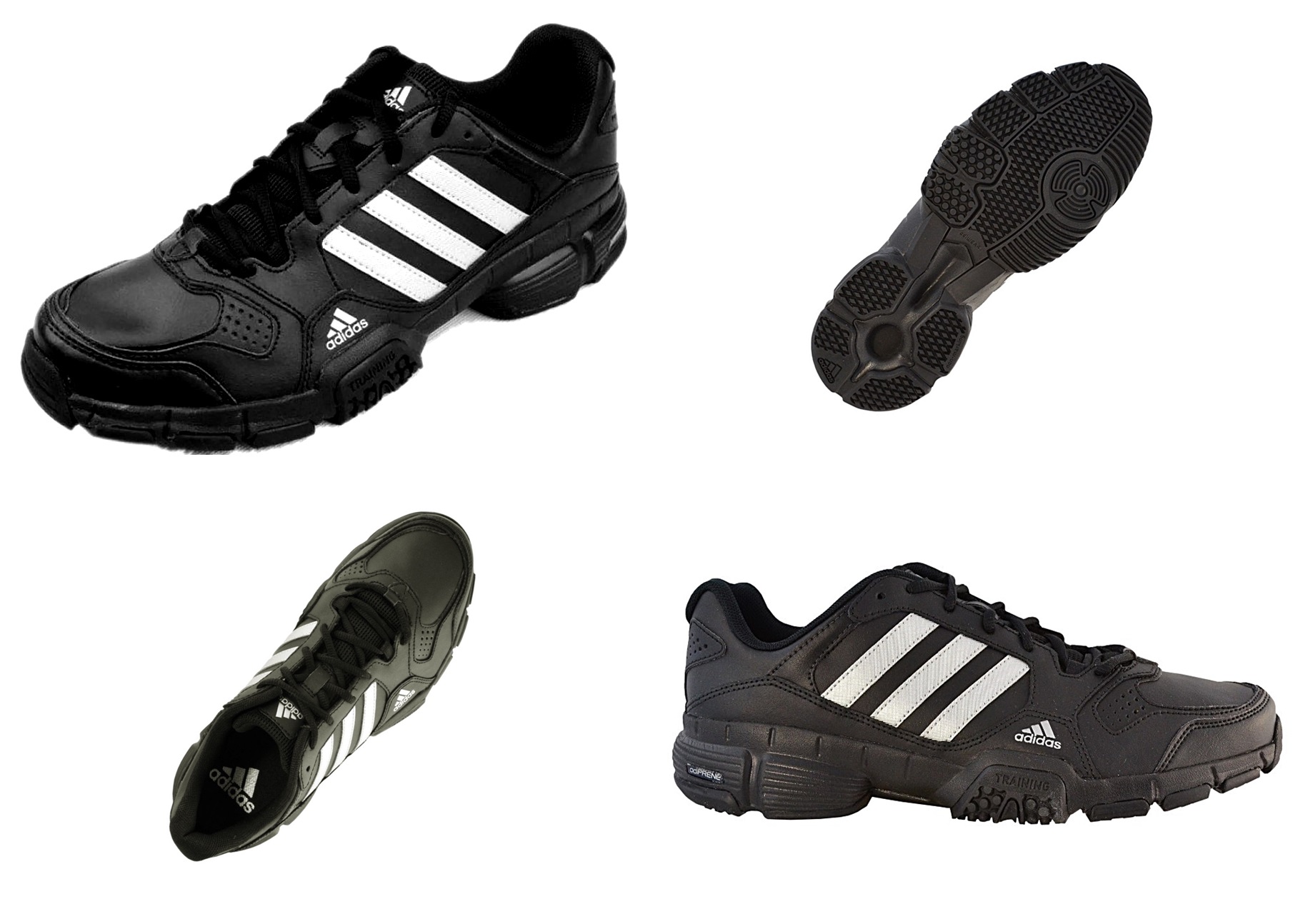 ADIDAS BARRACKS Premier schwarz Gr. 7 1/2  (%SALE)