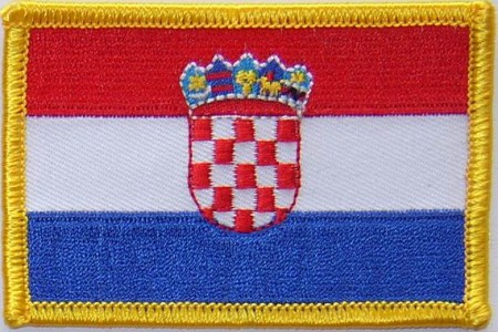 Aufnäher Flagge Kroatien