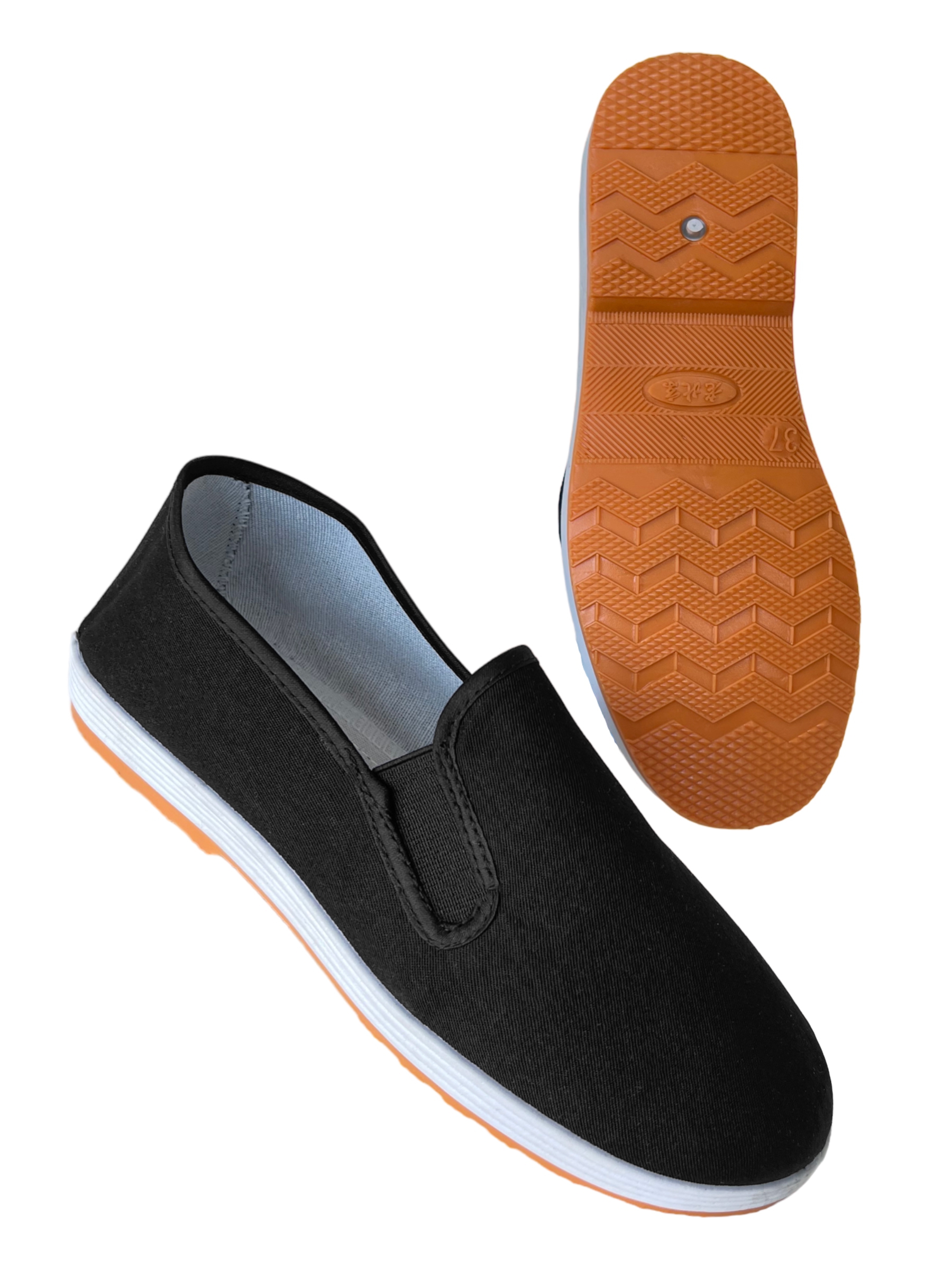 Kung Fu Schuhe PREMIUM DELUXE mit Gummisohle 45