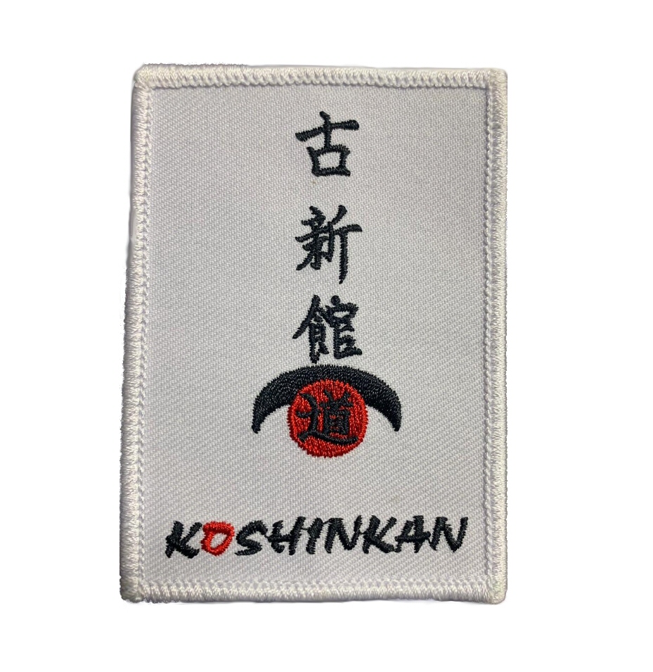 Koshinkan Aufnäher 9 x 6 cm offizieller Aufnäher der Stilrichtung