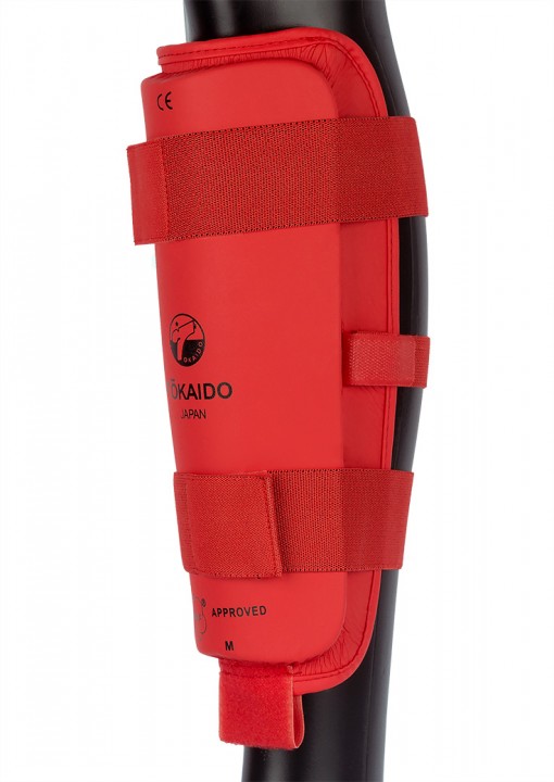Tokaido Schienbeinschützer WKF Rot