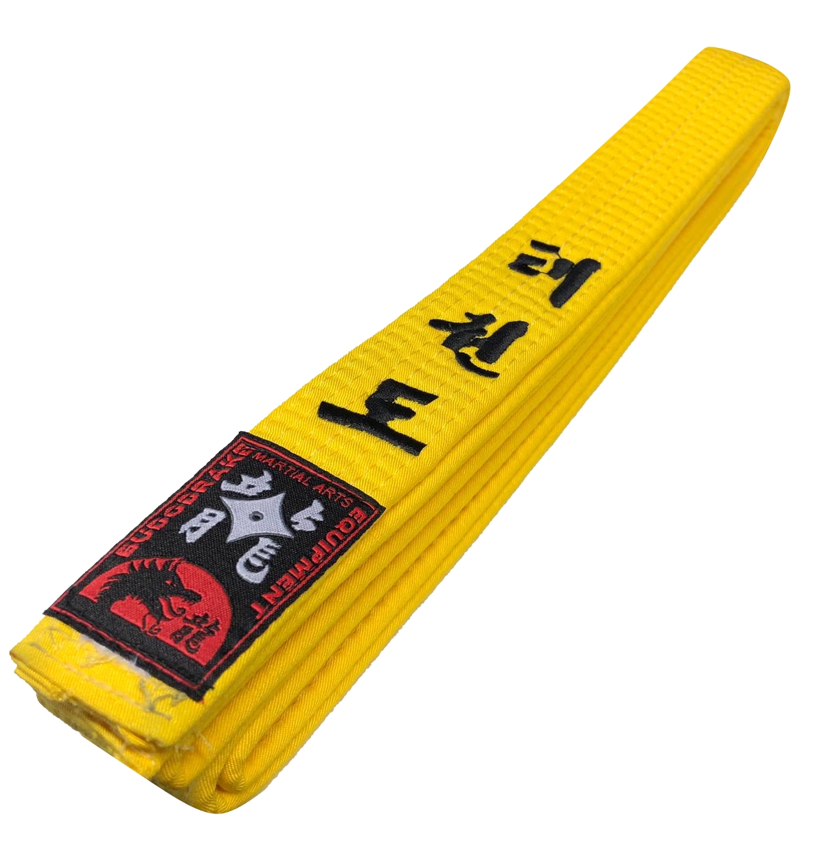 Gelbgurt bestickt mit Taekwondo