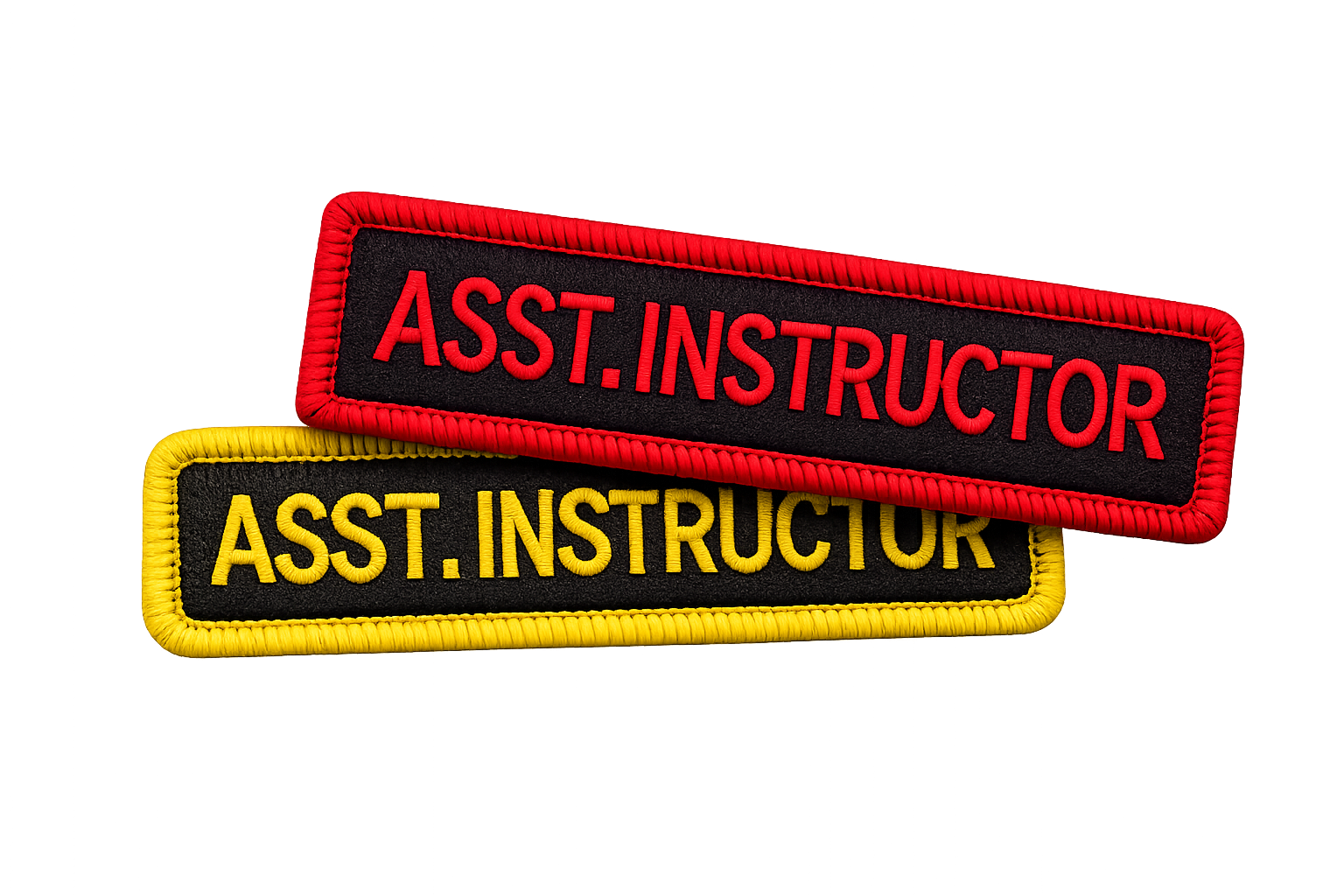 Aufnäher ASST. INSTRUCTOR 10,5 x 2,5 cm