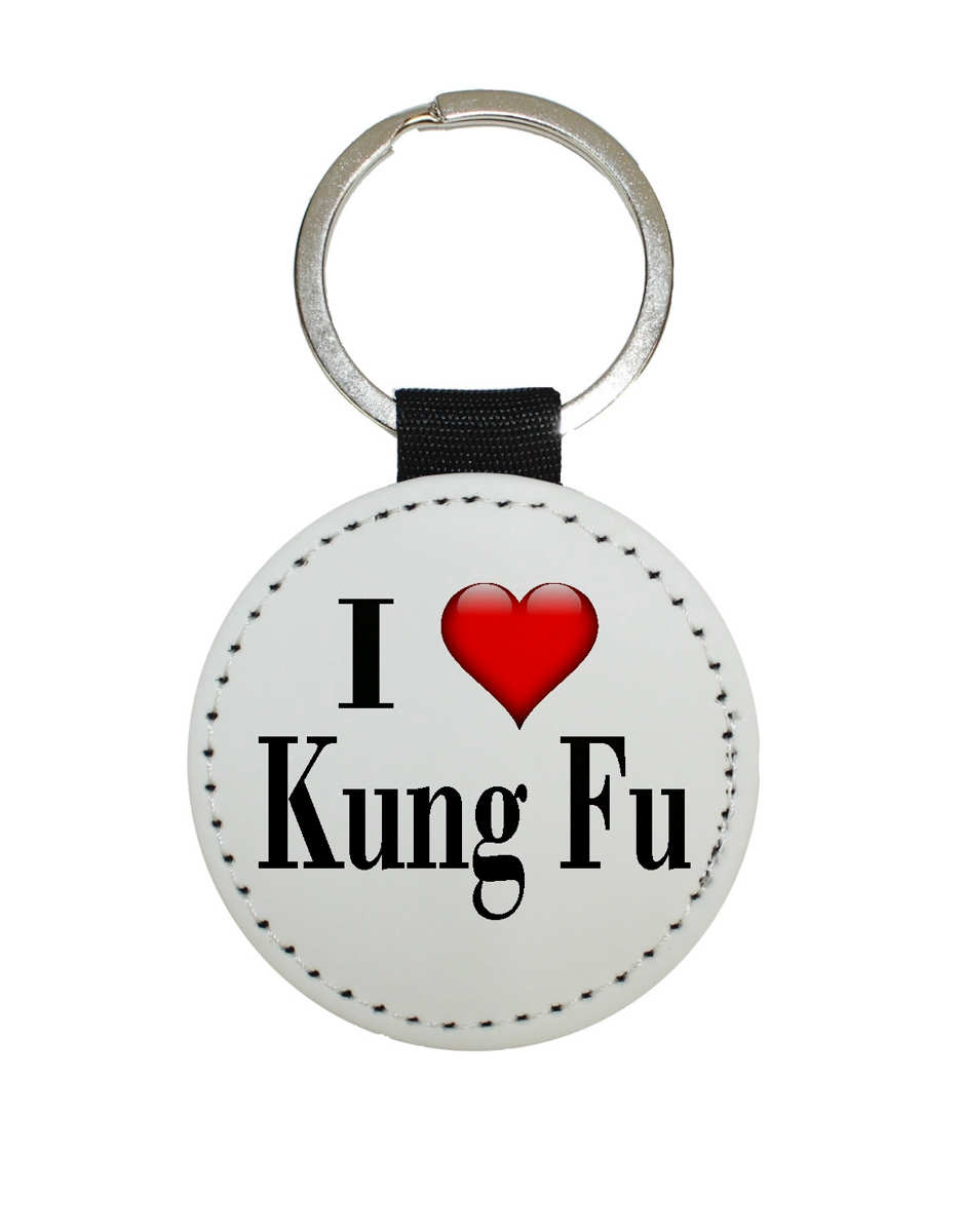 Schlüsselanhänger "I love Kung Fu"