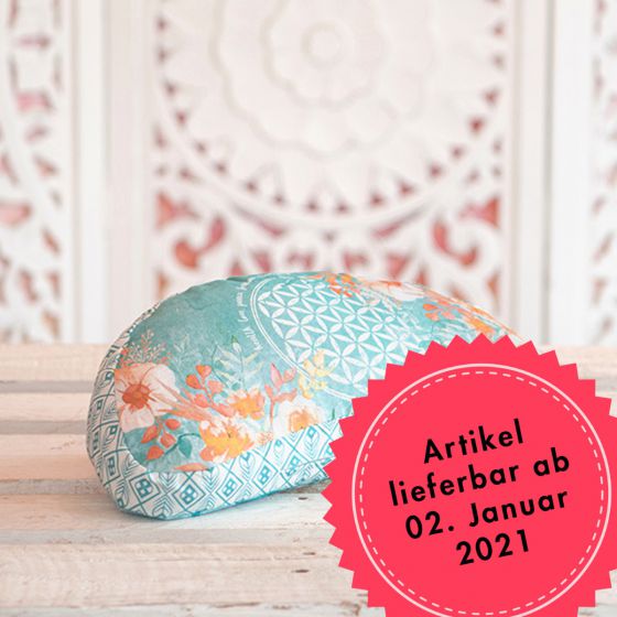 Meditationskissen Halbmondkissen
