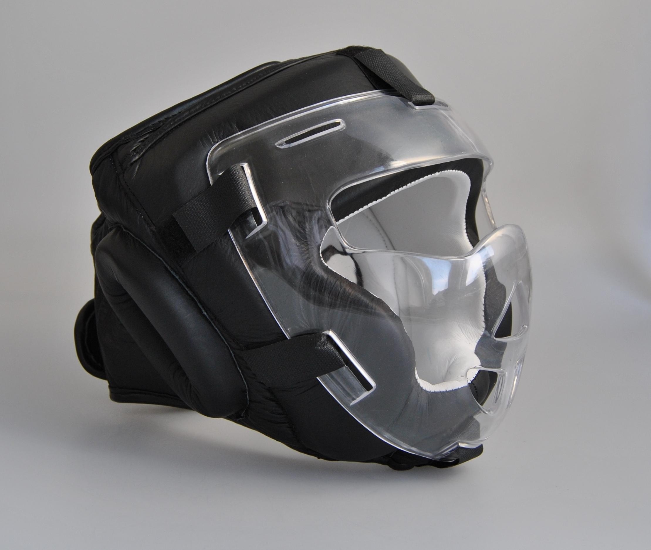 Kopfschutz mit Kunststoff Visier