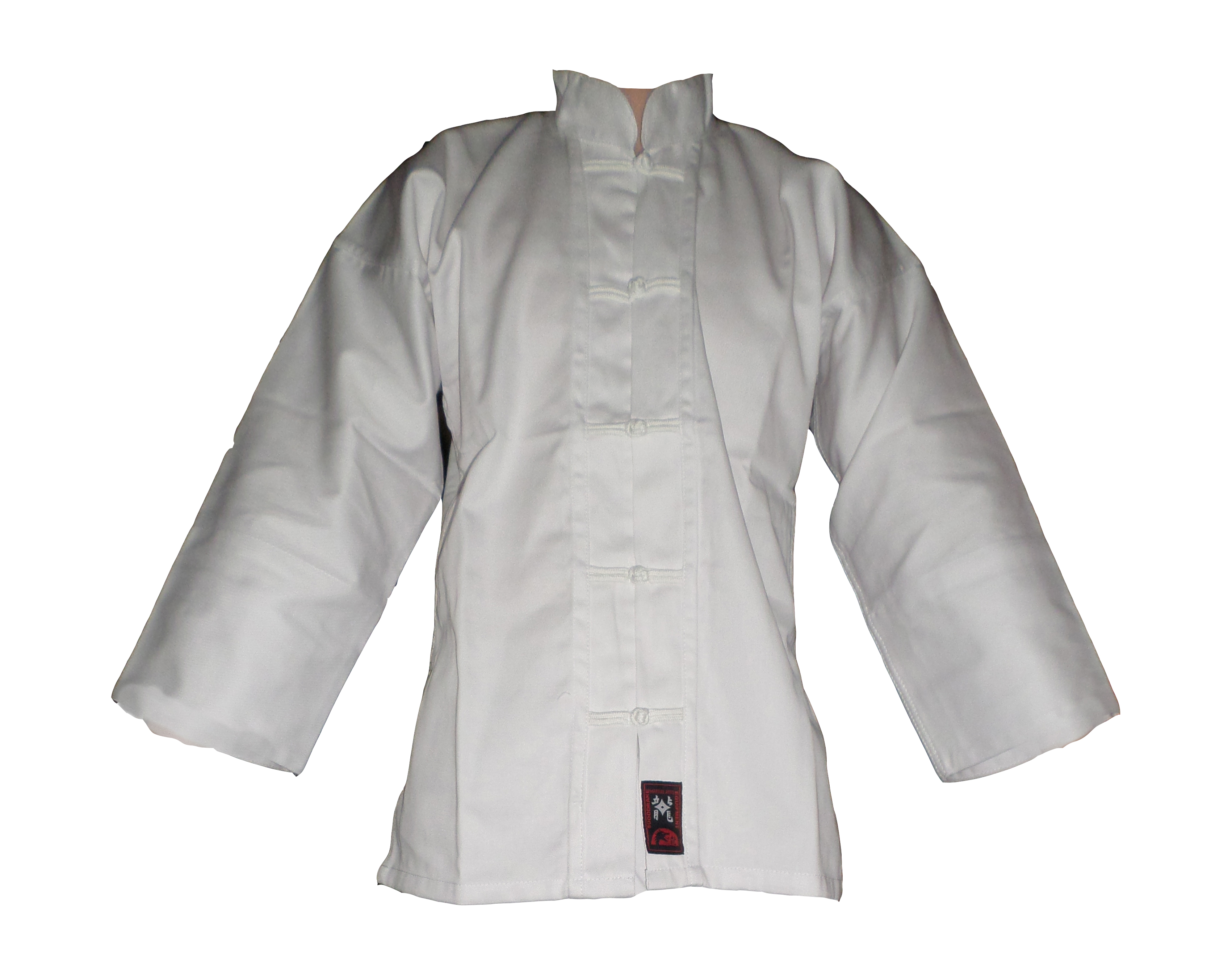 Kung-Fu Jacke, komplett weiß 210