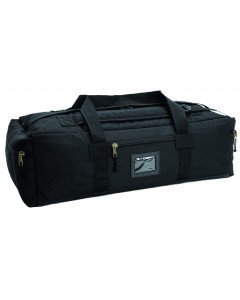 Große Freizeit-Tasche / Einsatztasche, mit Rucksack-Funktion, schwarz 77 x 36 cm