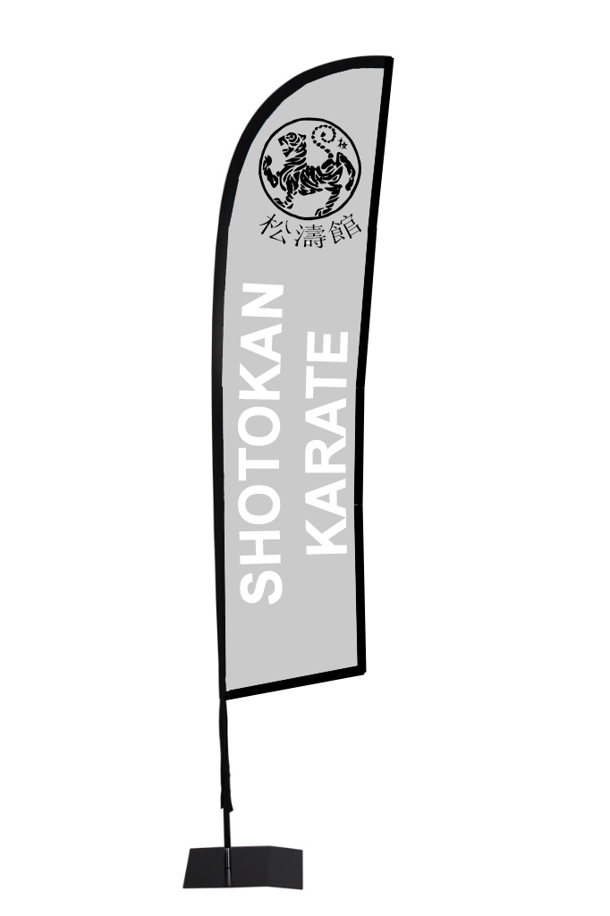 Beachflag Shotokan Karate