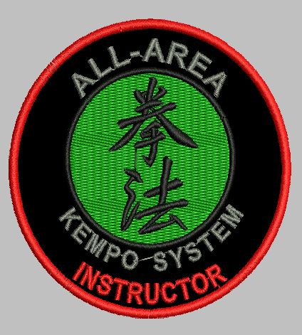 AKS All-Area Kempo System INSTRUCTOR Aufnäher