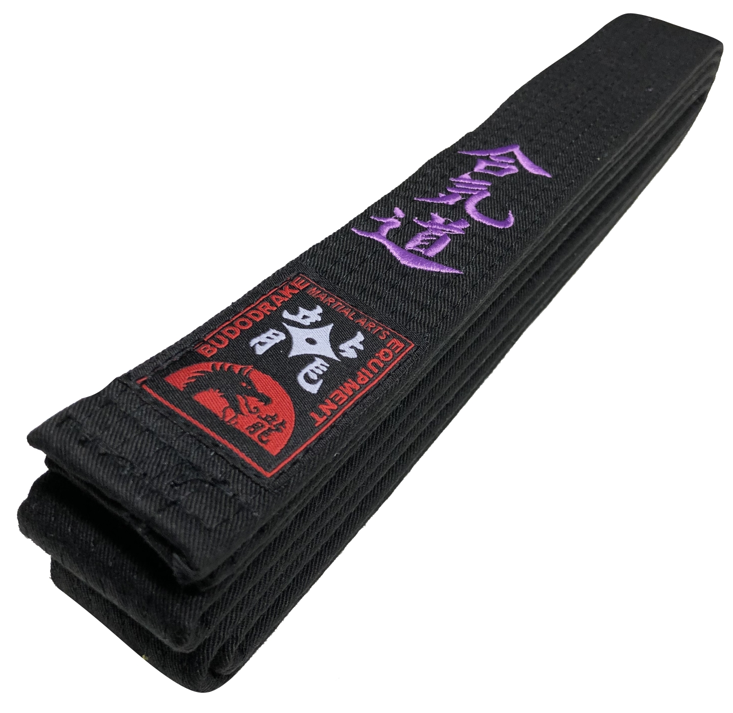 Aikido Dan Gürtel farbig bestickt