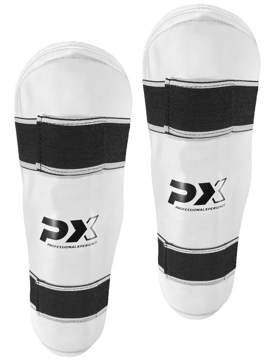 Wakocu Taekwondo Schienbeinschutz, weiss, WT-Zulassung XL