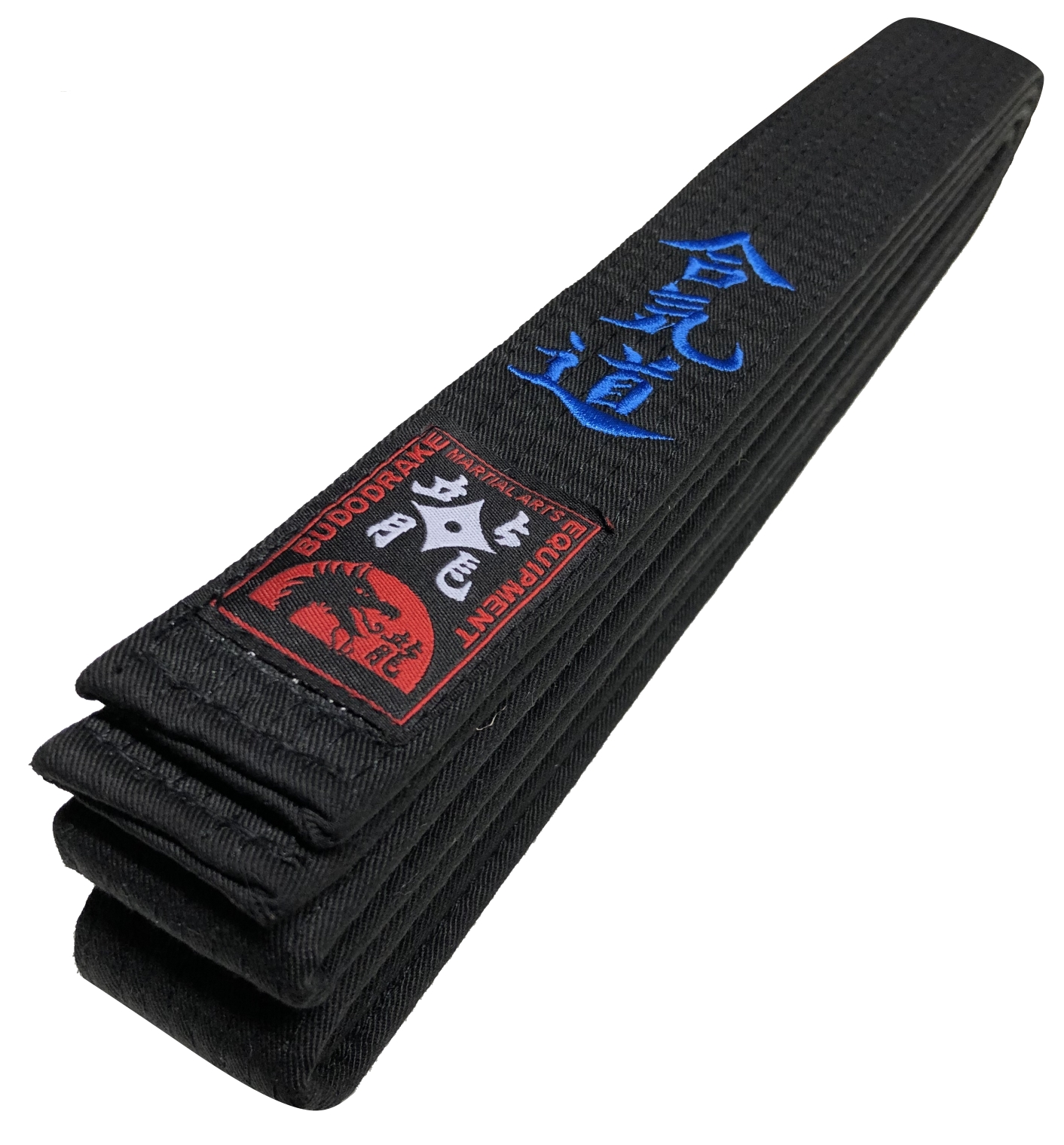 Aikido Dan Gürtel farbig bestickt