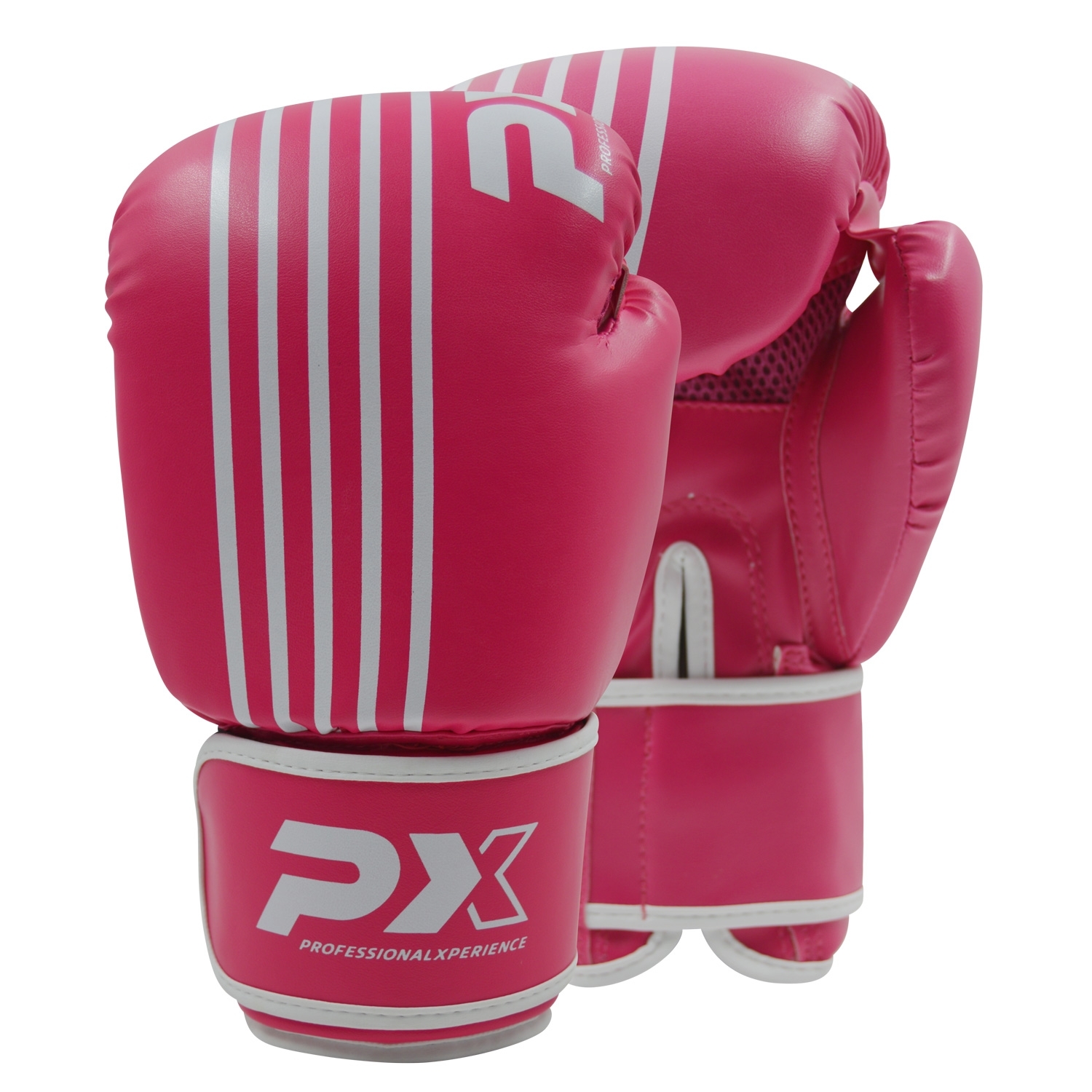 Boxhandschuhe PX pink-weiß