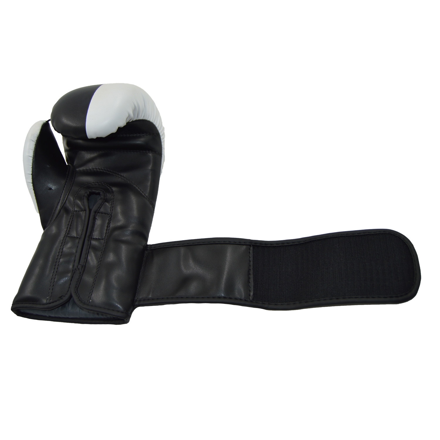 Junior Boxhandschuhe prepared to fight schwarz-rot 16 oz