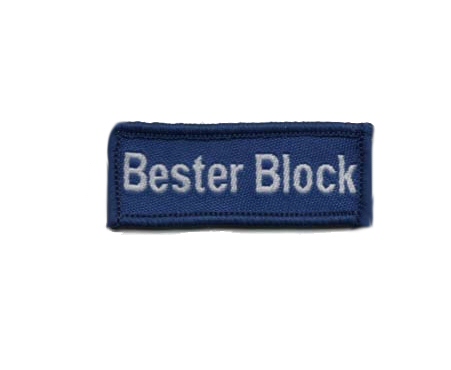 Bester Block - Anerkennungs-Abzeichen / Skill Patch