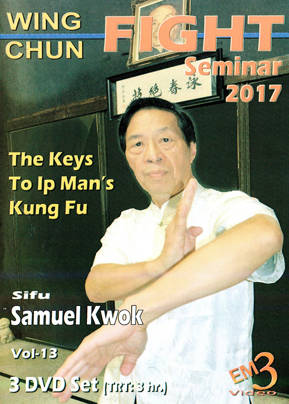 DVD Mastering Wing Chun Vol.13 Samuel Kwok – 3 DVD Box Fight Seminar 2017