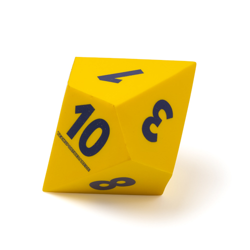 Trainingswürfel (10 Seiten) - Zahlen 1-10