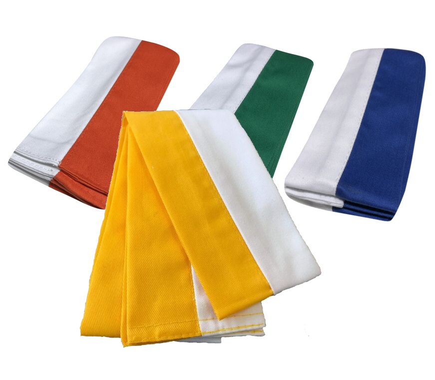 KINDER Schärpe aus Baumwolle 2-farbig