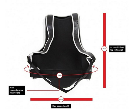 SMAI Boxer Bauchschutz und Körperpolster