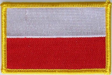 Aufnäher Flagge Polen