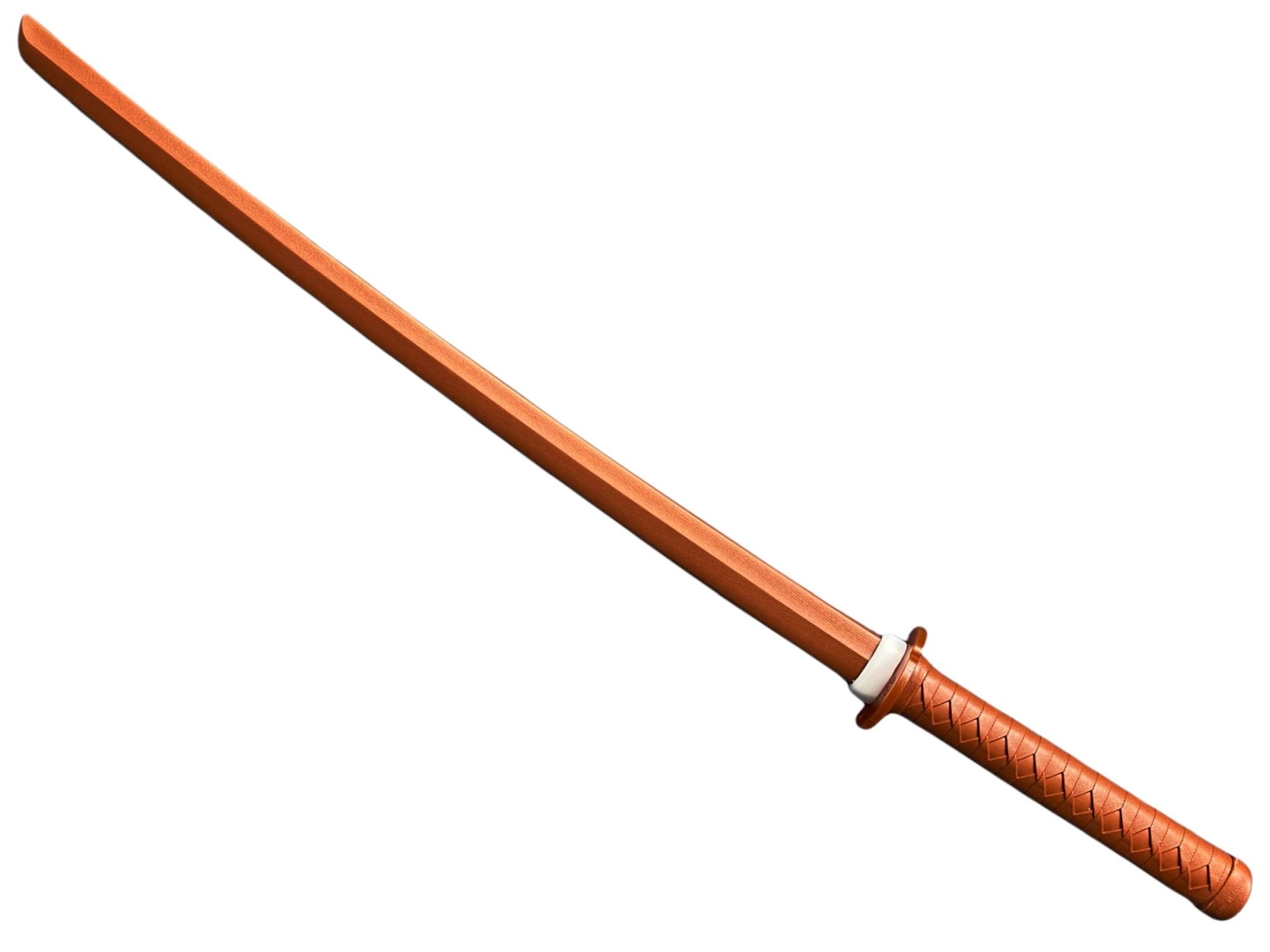 Junior Bokken Katana braun aus TPR Kunststoff 82,5 cm