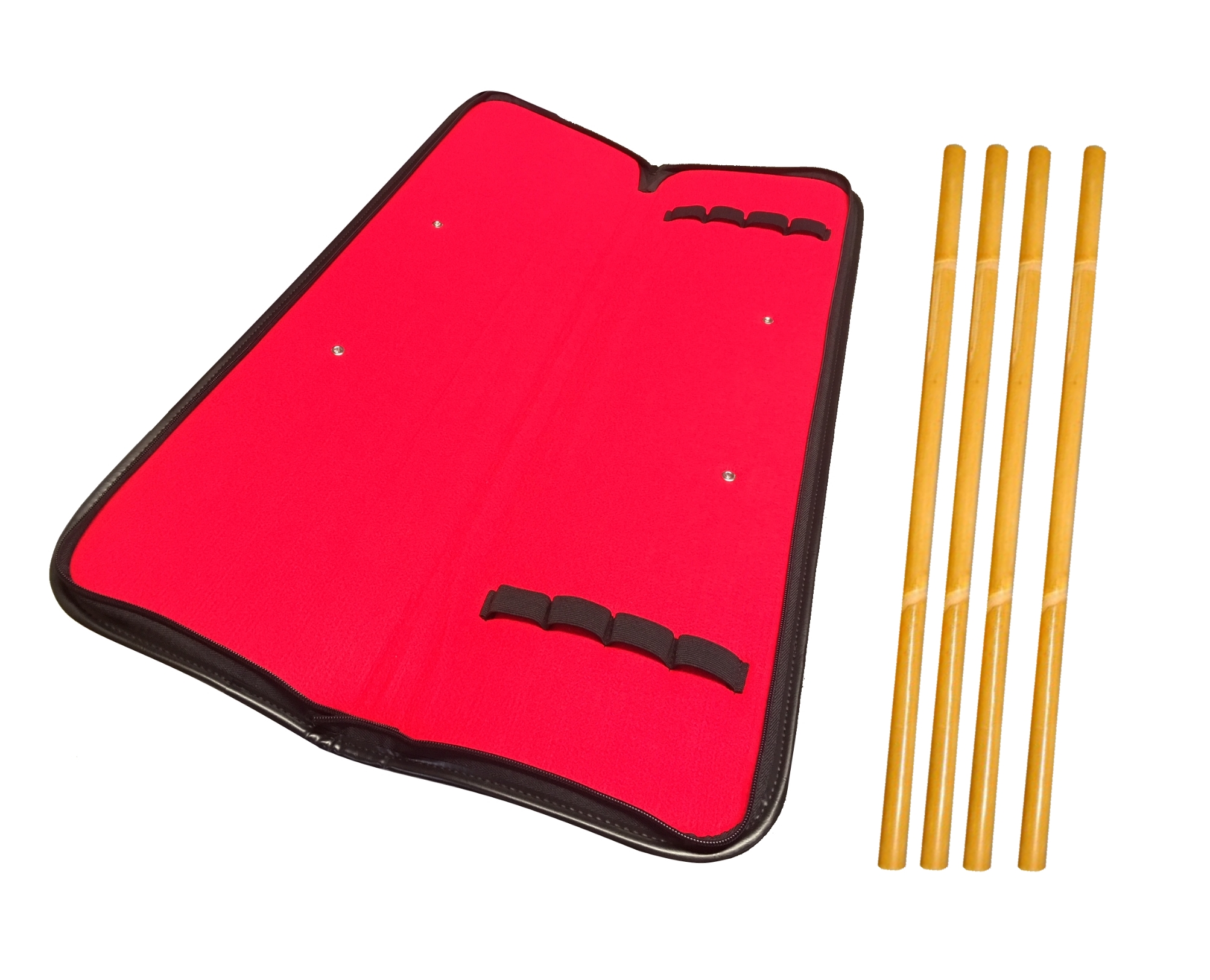 Arnis Eskrima Kali Premium Tasche + 4 Sticks