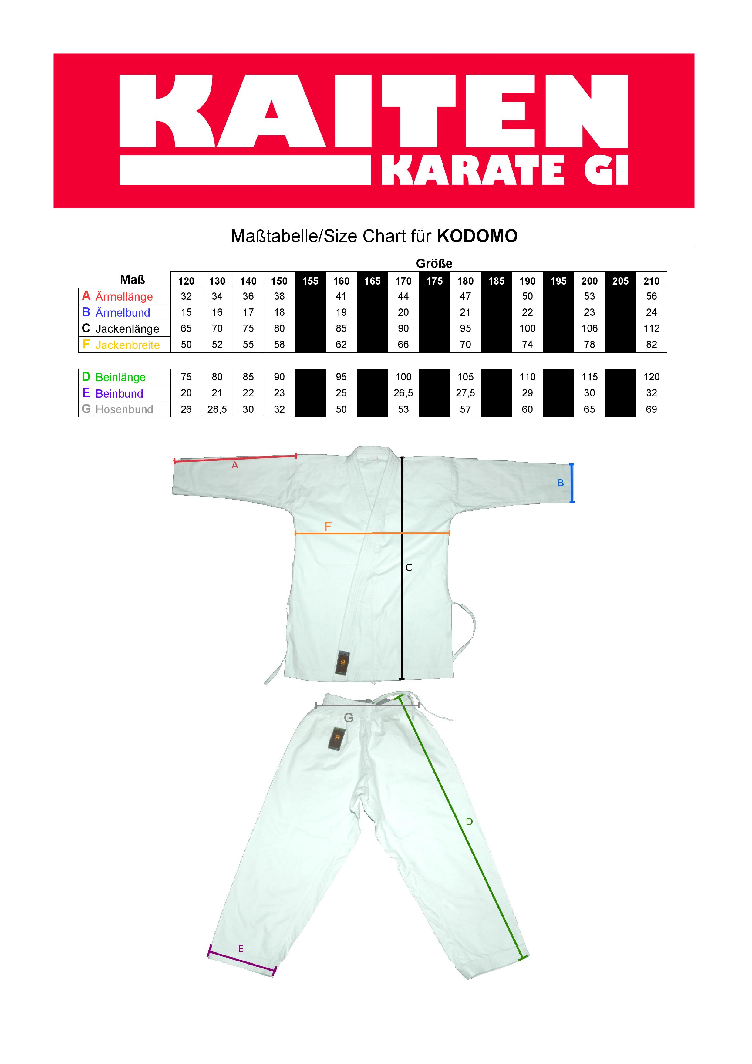 Karateanzug Kaiten Kodomo 130